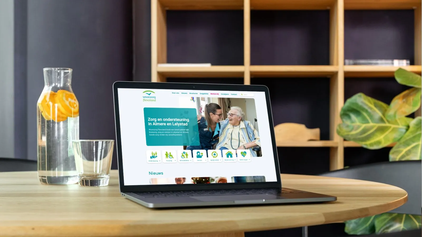 Woonzorg Flevoland Website